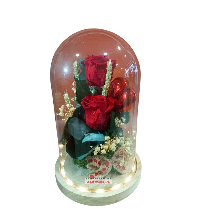 C&uacute;pula Grande Doble Rosa